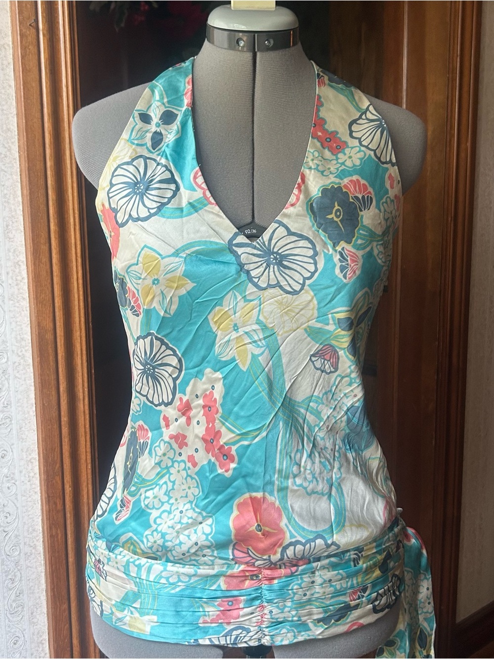 Y2K Silk Top